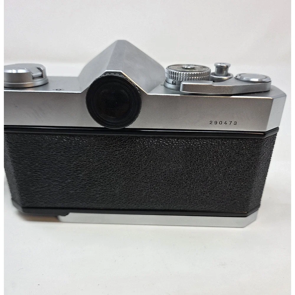 Konica Autoreflex T FTA 35mm SLR Camera Body Only Tested Shutter Works Japan